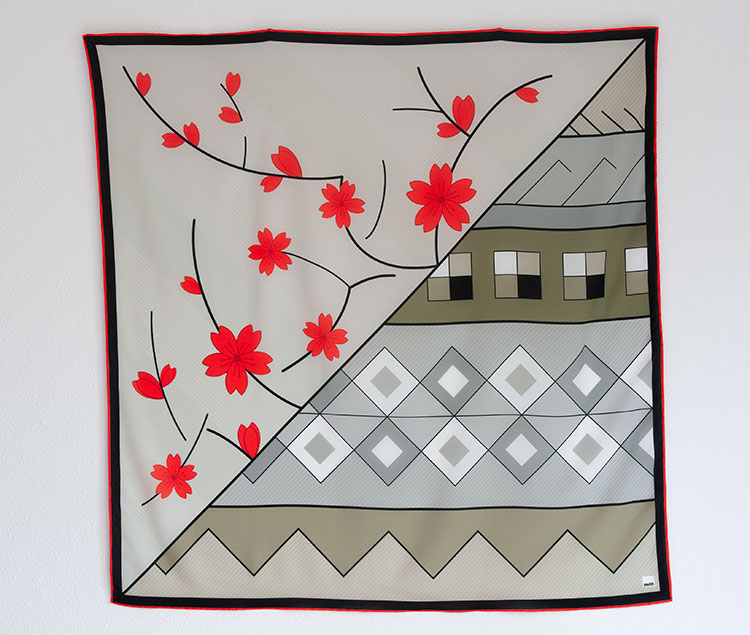 Print for Girl in a White Kimono