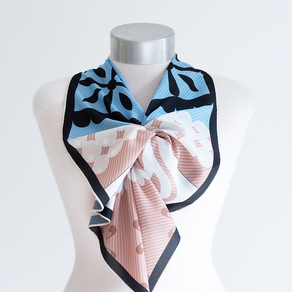 Scarf for Portrait of a Girl Dressed in Blue